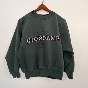 cozy green vintage sweater